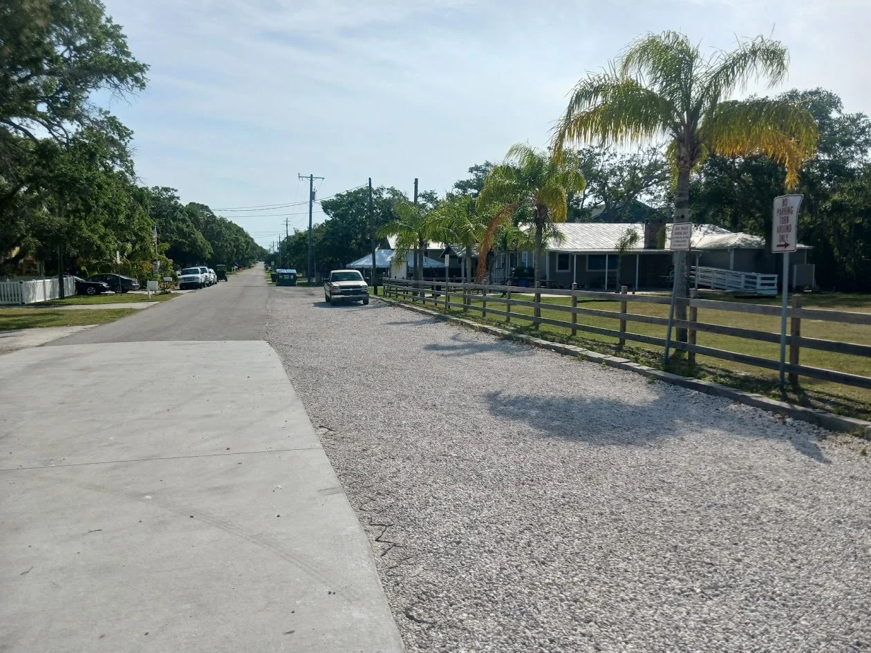 parking at boating club road boat ramp